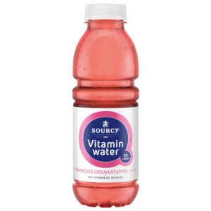 Vitamin water framboos granaatappel